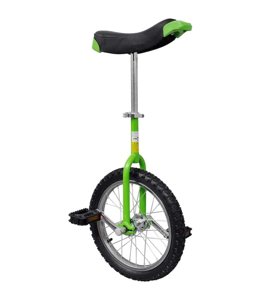 Einrad Verstellbar Grün 16 Zoll