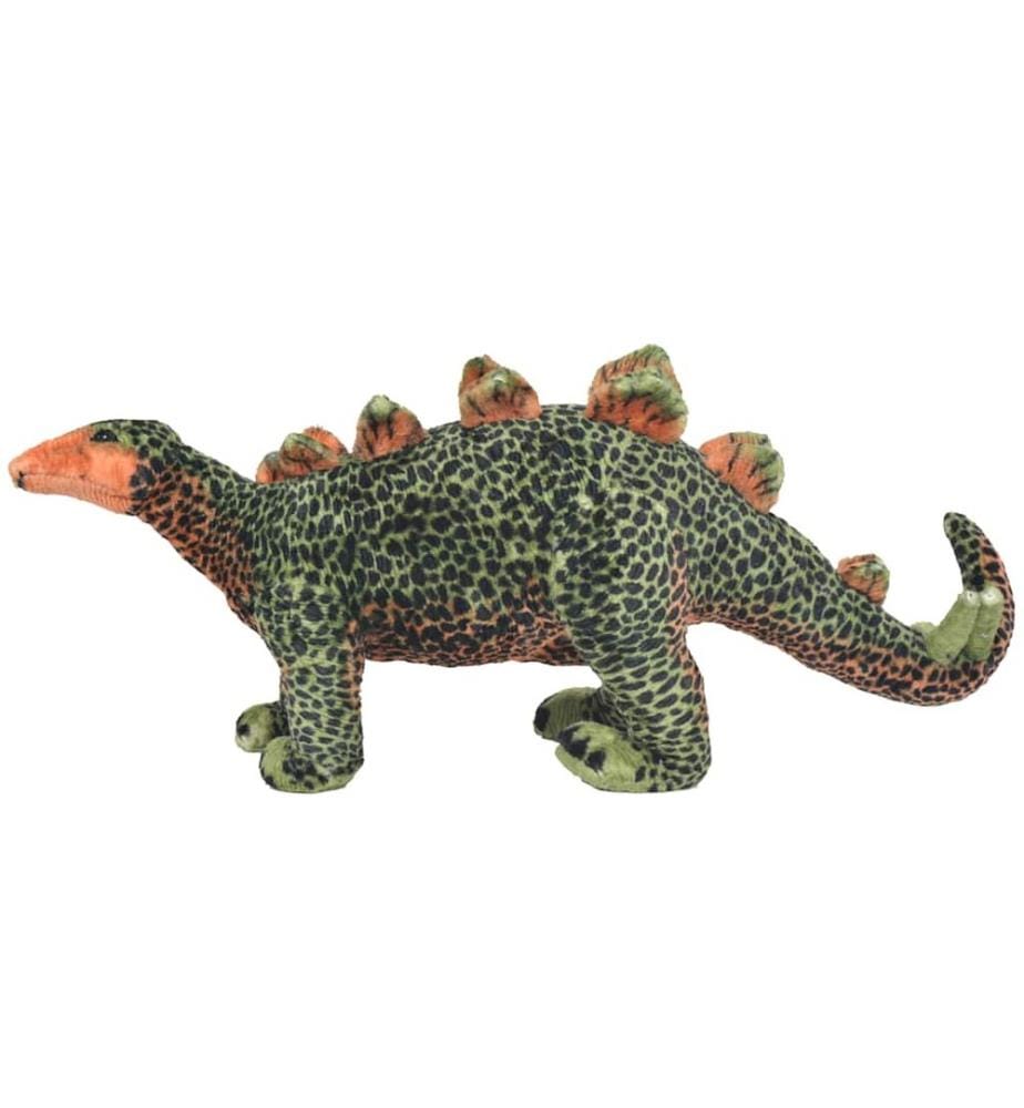 Plüschtier Stegosaurus Stehend Plüsch Grün und Orange XXL