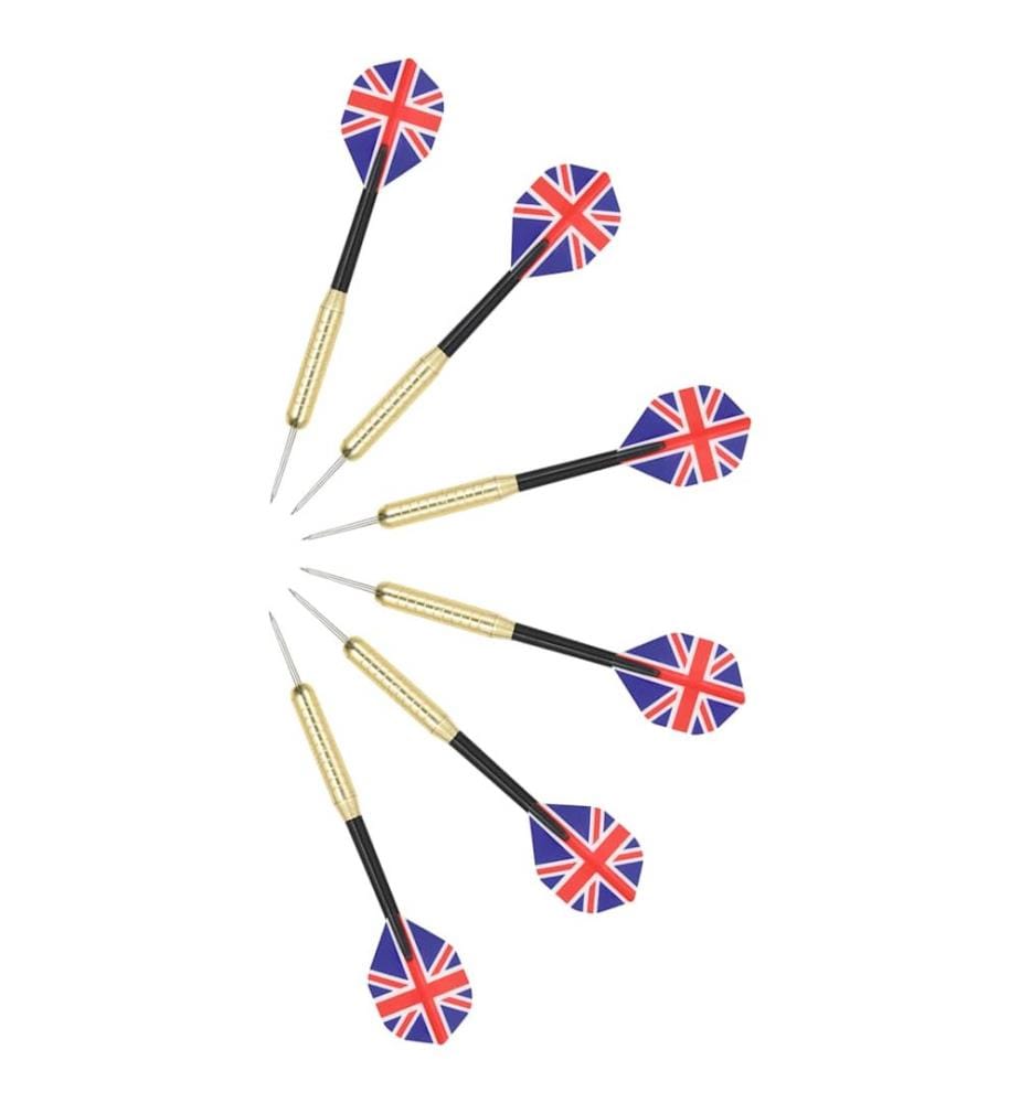 Professionelles Dartboard Sisal mit 6 Darts und Surround