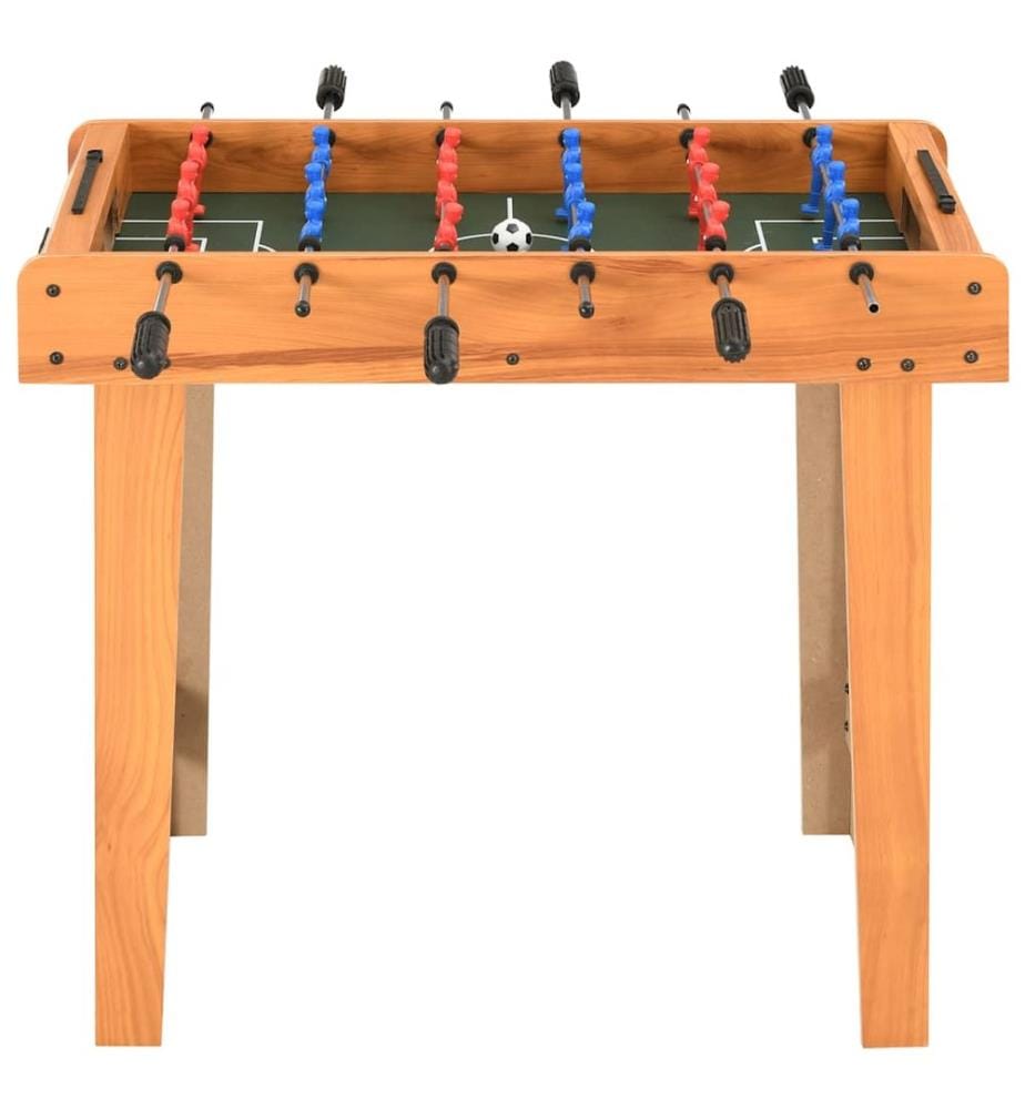 Mini table de football 69x37x62 cm Érable