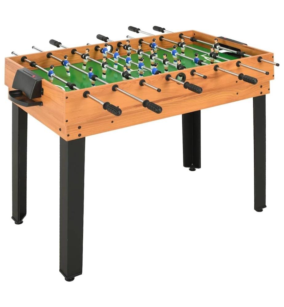 15-in-1 Multigame-Tisch 121×61×82 cm Ahorn