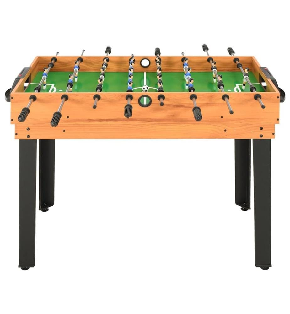 15-in-1 Multigame-Tisch 121×61×82 cm Ahorn