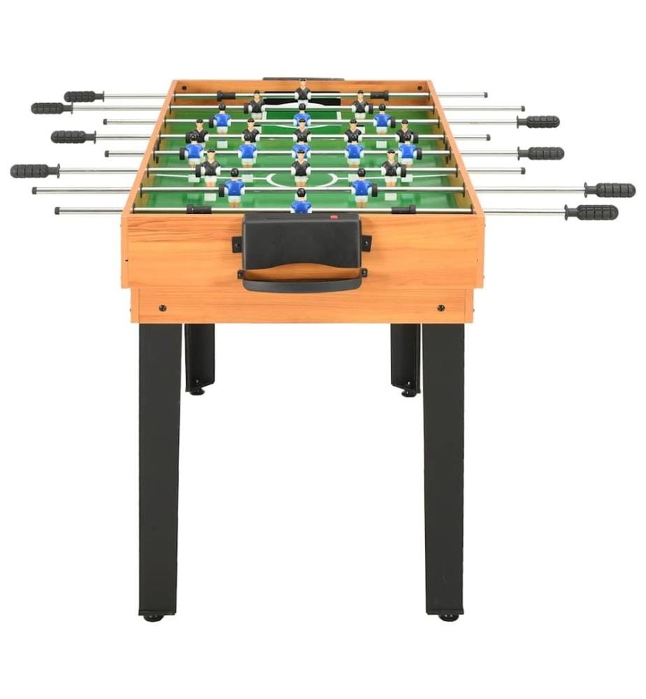 15-in-1 Multigame-Tisch 121×61×82 cm Ahorn