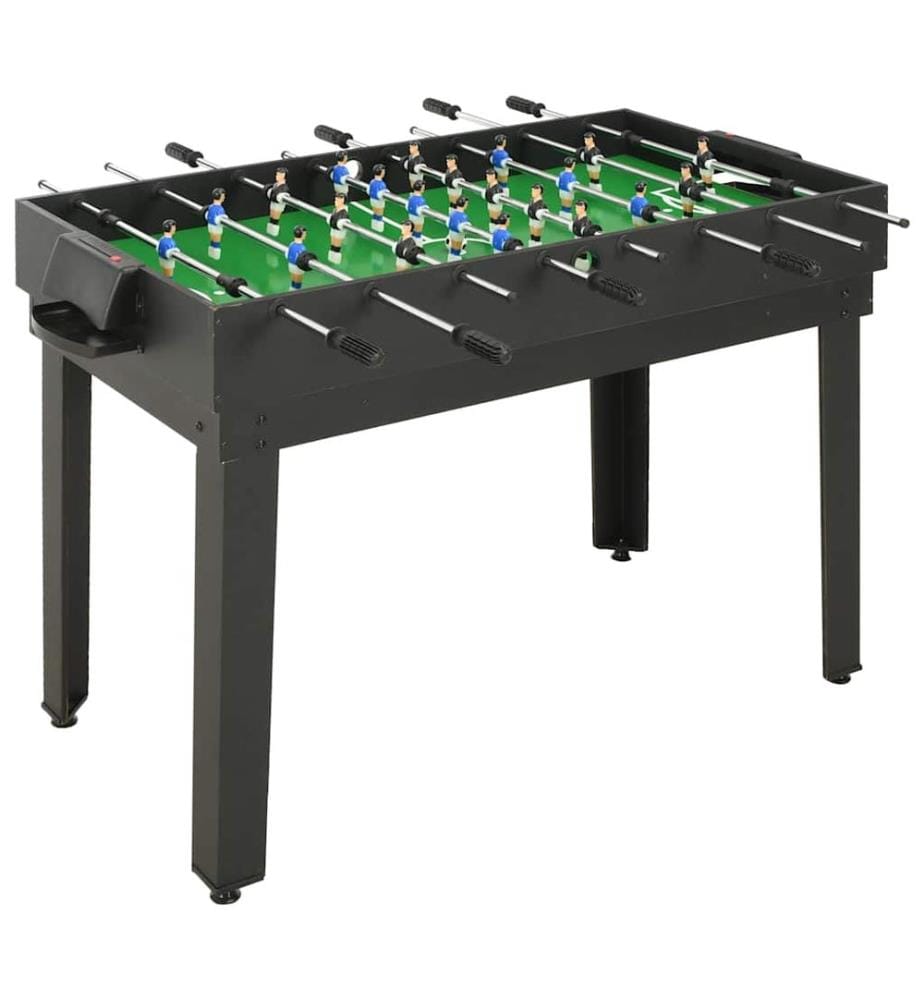 15-in-1 Multigame-Tisch 121×61×82 cm Schwarz