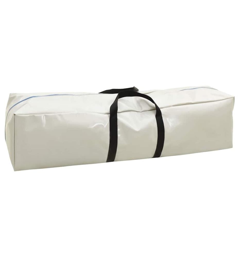 Aufblasbare Gymnastikmatte mit Pumpe 60x100x10 cm PVC Grün