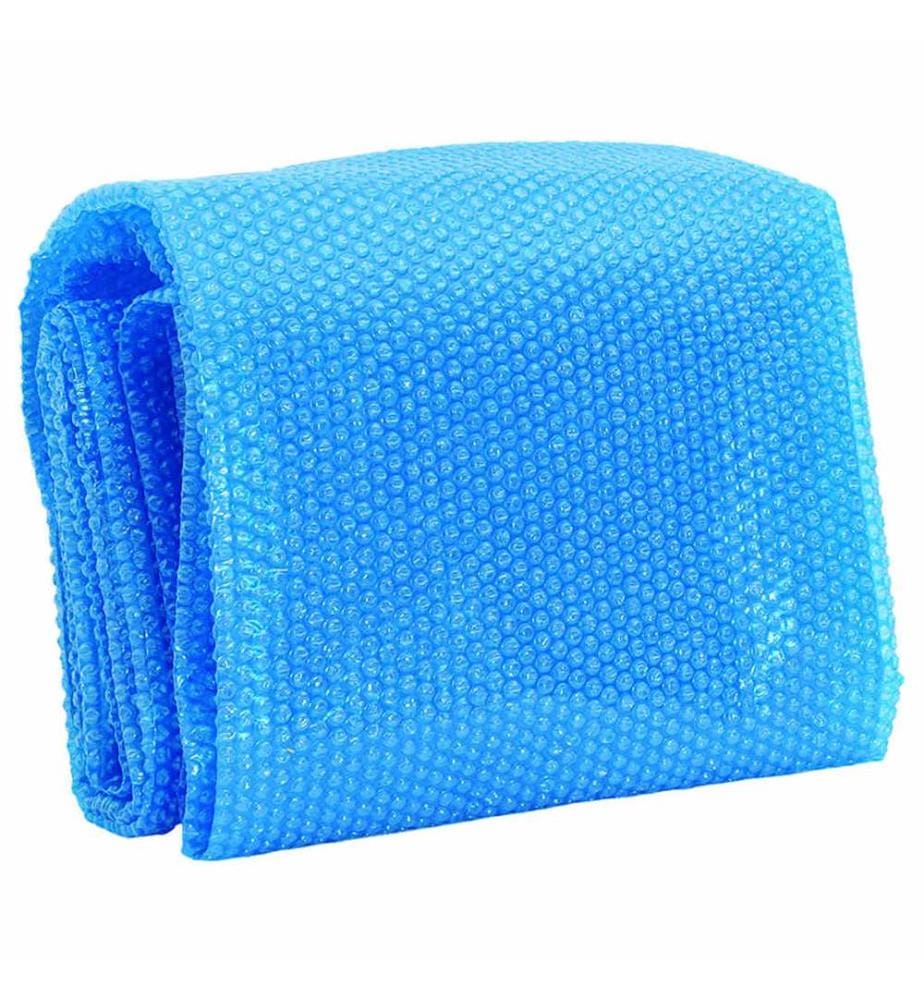 Rechteckige Poolabdeckung 600x400 cm PE Blau