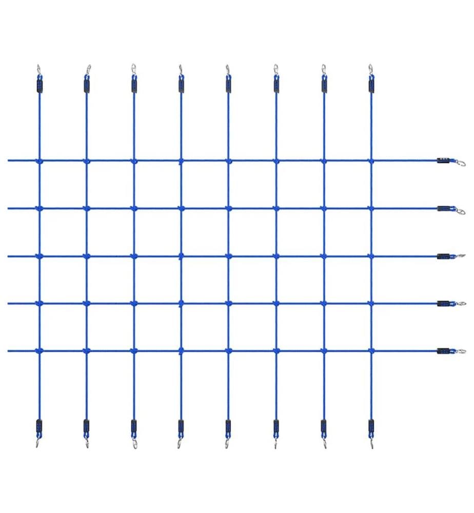 Kletternetz 200x150 cm Blau