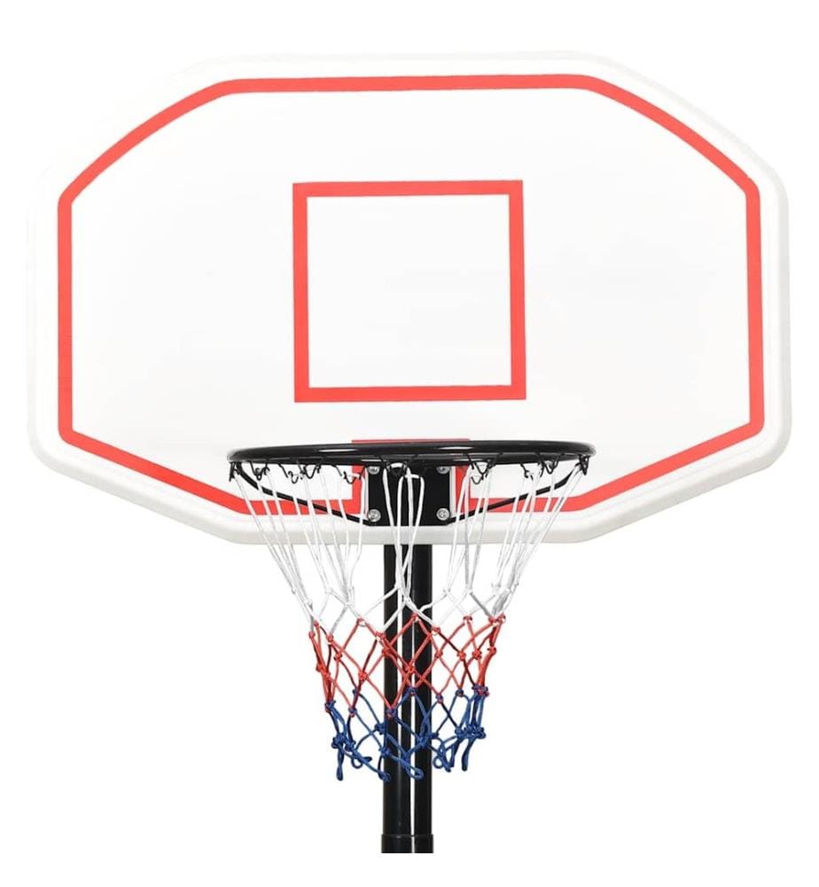 Support de basket-ball Blanc 258-363 cm Polyéthylène