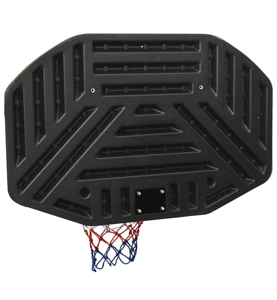 Basketballkorb Schwarz 109x71x3 cm Polyethylen