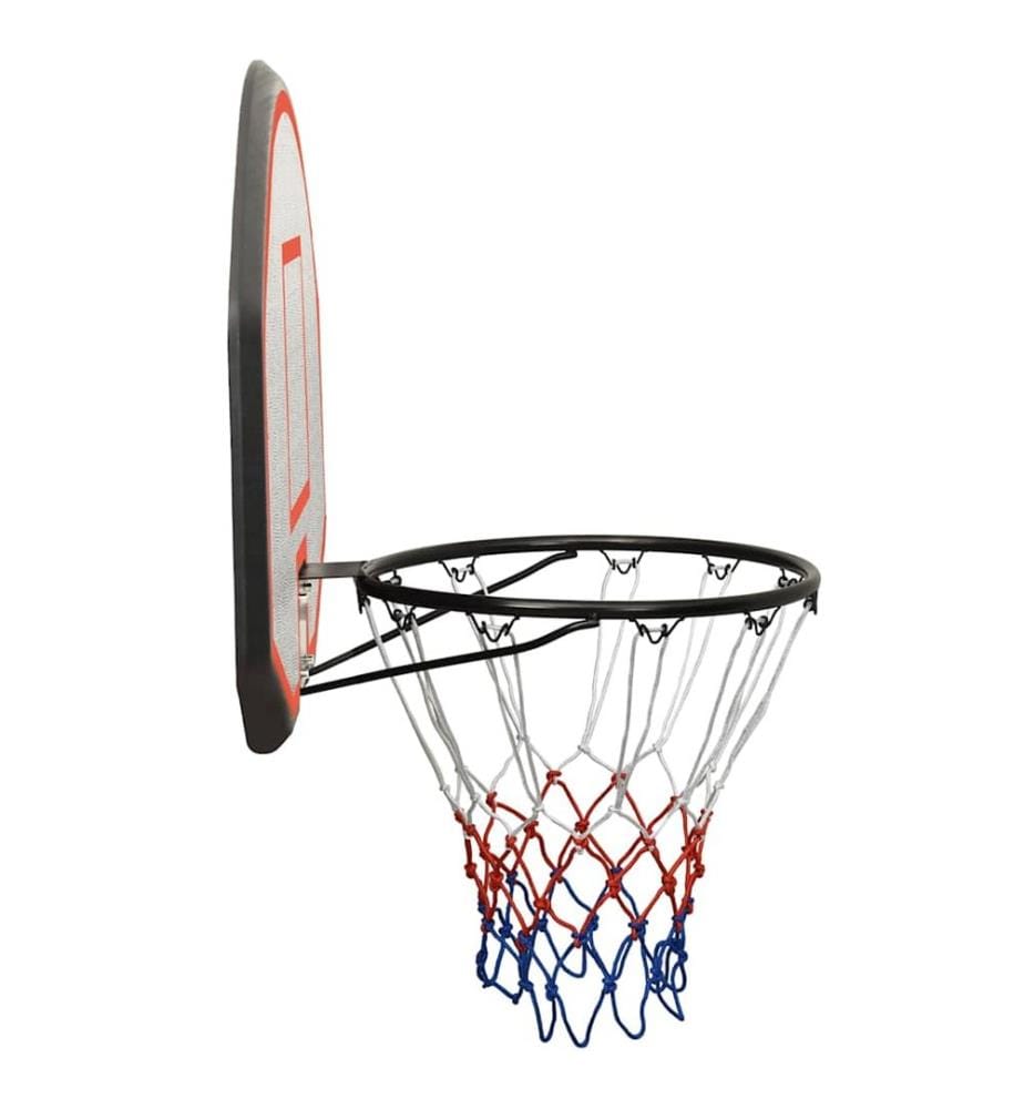 Basketballkorb Schwarz 90x60x2 cm Polyethylen