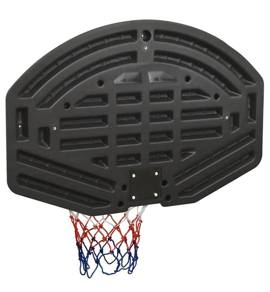 Basketballkorb Schwarz 90x60x2 cm Polyethylen