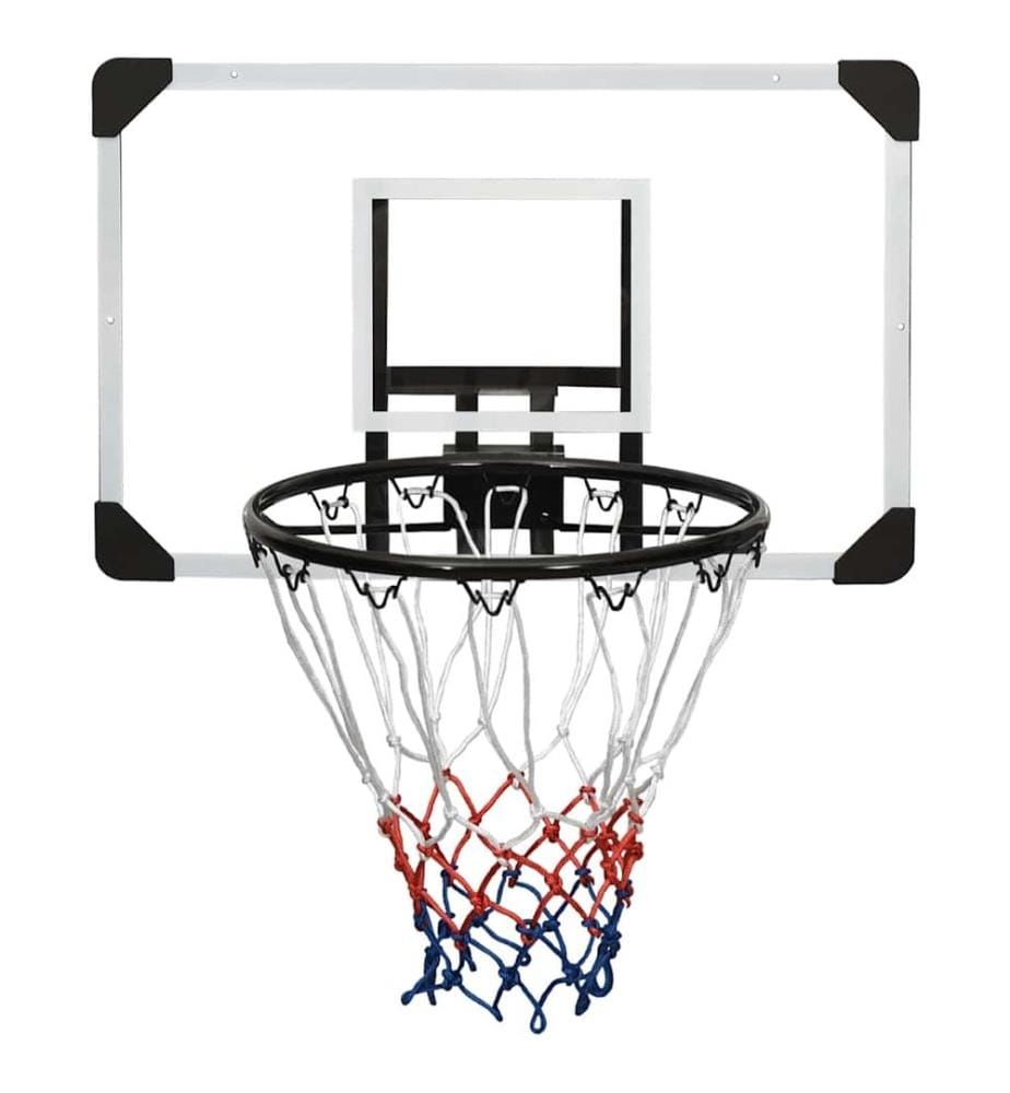 Basketballkorb Transparent 71x45x2,5 cm Polycarbonat