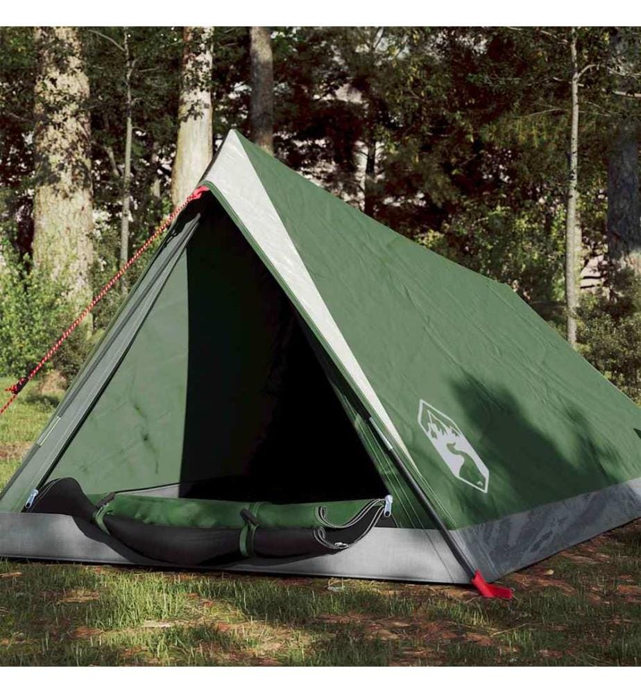 Campingzelt 2 Personen Grün Wasserfest