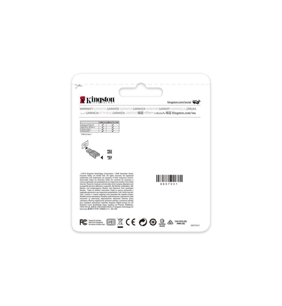 KINGSTON - Card Reader Extern USB3 MobileLite Plus m-SD-Kartenlesegerät