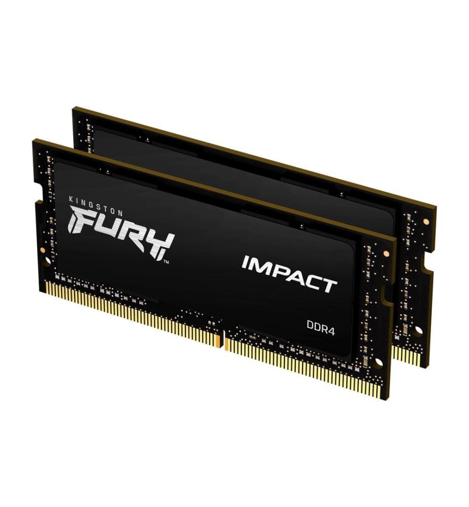 KINGSTON - SO-DDR4-RAM FURY Impact 3200 MHz 2x 32 GB