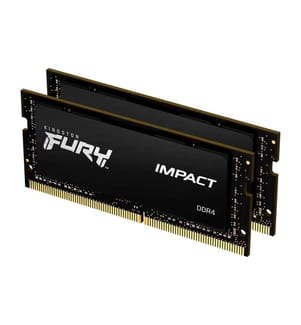 KINGSTON - SO-DDR4-RAM FURY Impact 3200 MHz 2x 32 GB