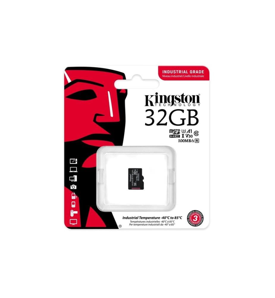 KINGSTON - Carte microSDHC Industrial UHS-I 32 GB
