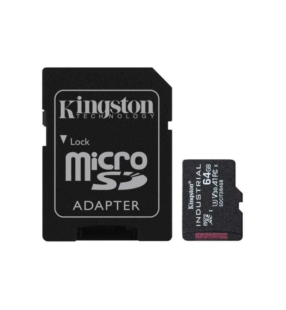 KINGSTON - Carte microSDHC Industrial UHS-I 64 GB
