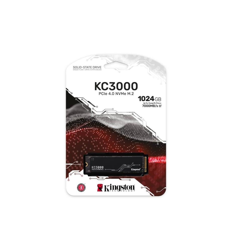KINGSTON - SSD KC3000 M.2 2280 NVMe 1024 GB