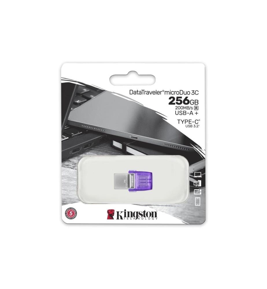 KINGSTON - USB-Stick DT MicroDuo 3C 256 GB