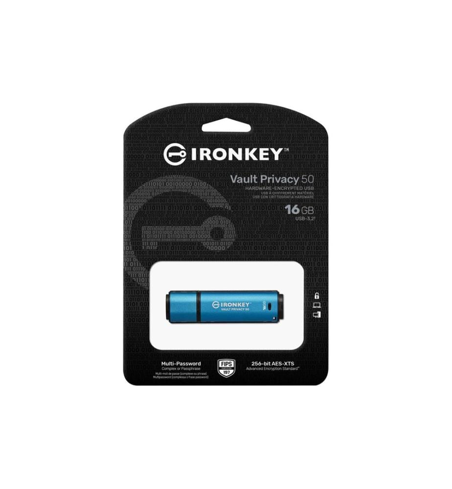 KINGSTON - USB-Stick IronKey Vault Privacy 50 16 GB