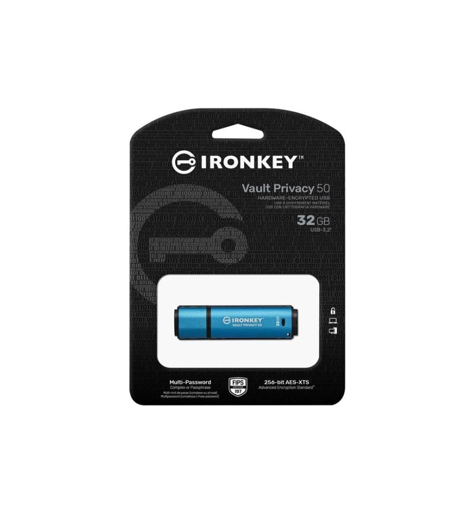 KINGSTON - USB-Stick IronKey Vault Privacy 50 32 GB