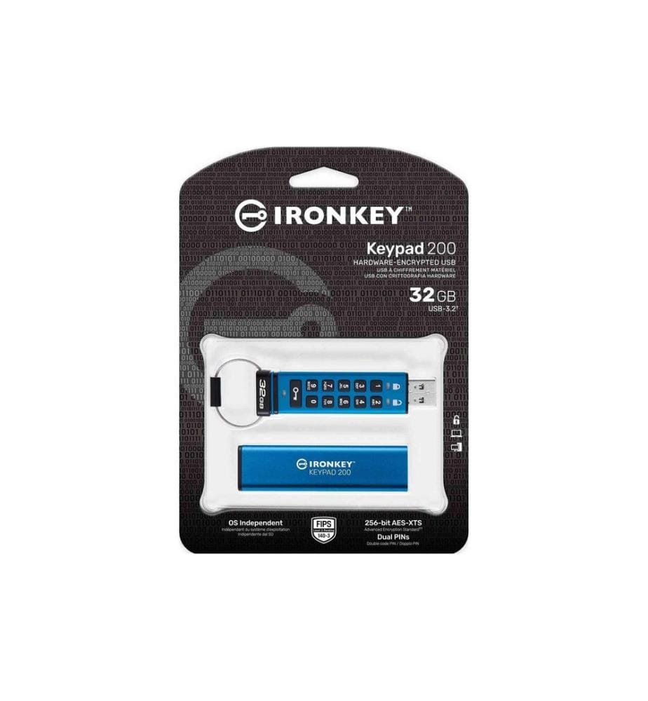 KINGSTON - USB-Stick IronKey Keypad 200 32 GB