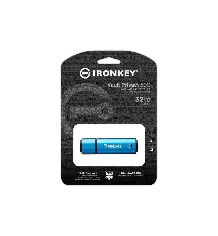 KINGSTON - USB-Stick IronKey Vault Privacy 50C 32 GB