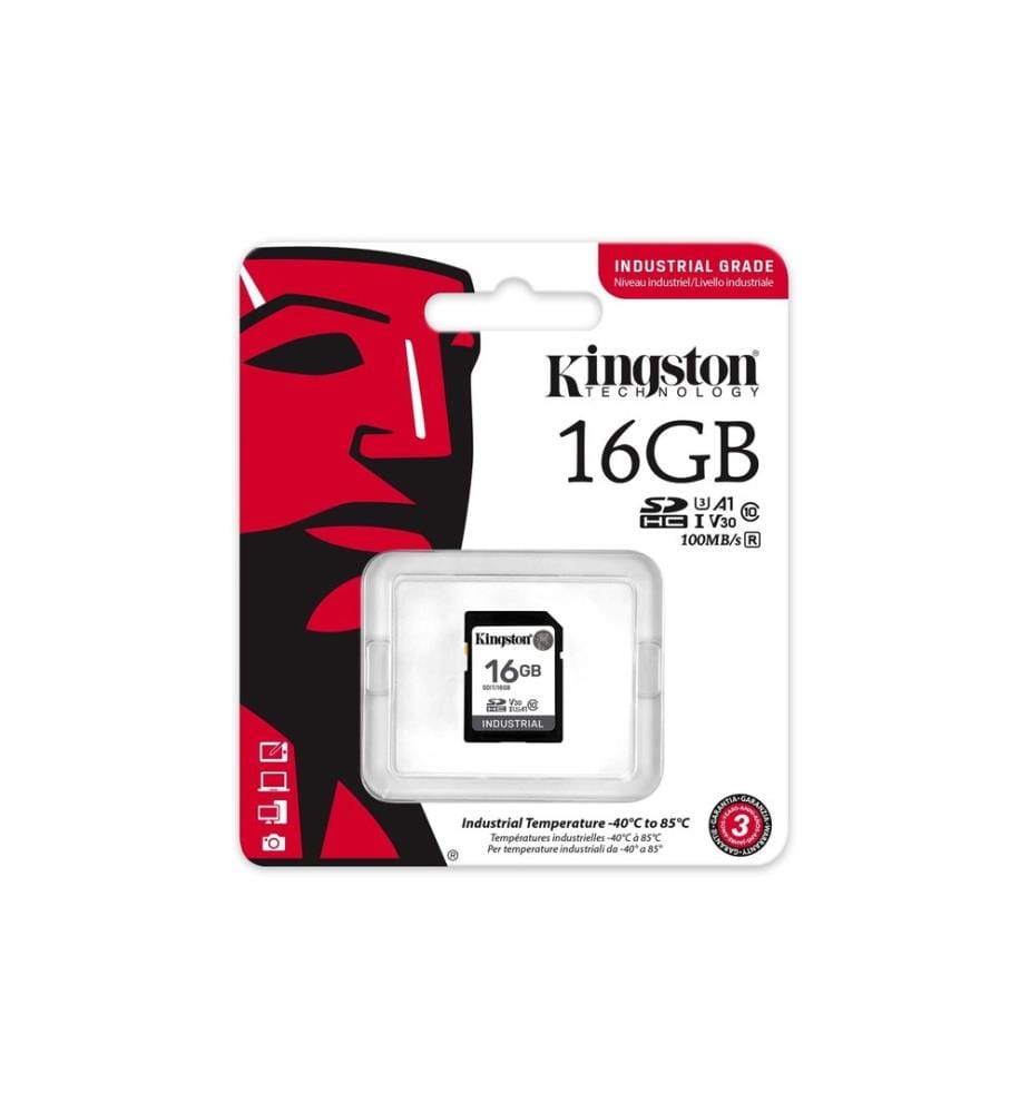 KINGSTON - SDHC-Karte Industrial 16 GB