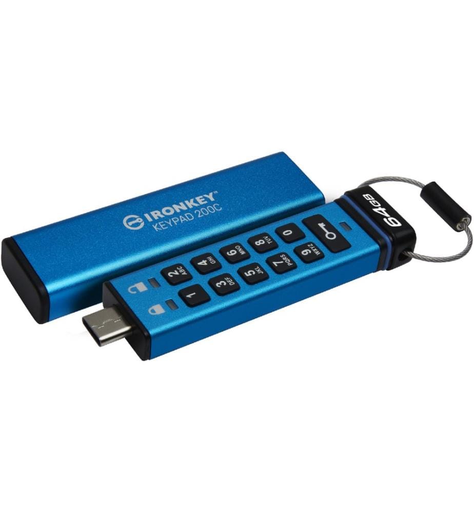 KINGSTON - USB-Stick IronKey Keypad 200C 64 GB