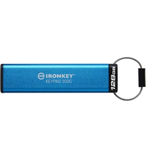 KINGSTON - Clé USB IronKey Keypad 200C 128 GB