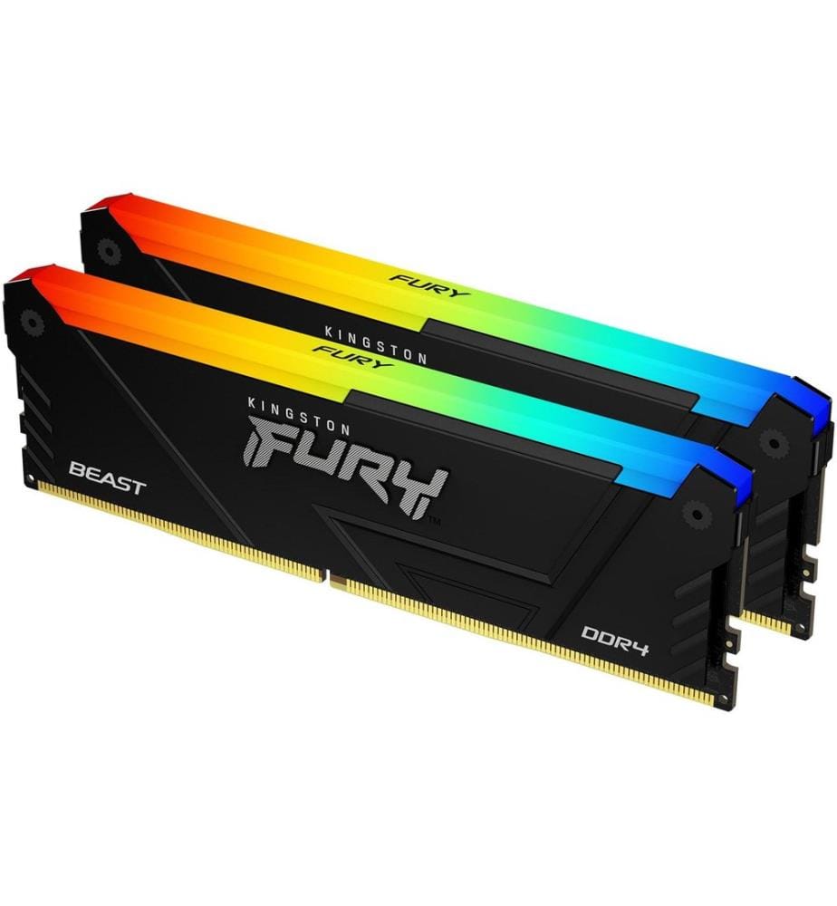 KINGSTON - DDR4-RAM Fury Beast RGB 3600 MHz 2x 16 GB