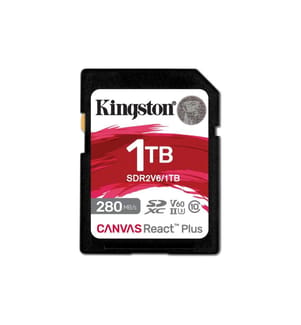KINGSTON - SDXC-Karte Canvas React Plus V60 1000 GB