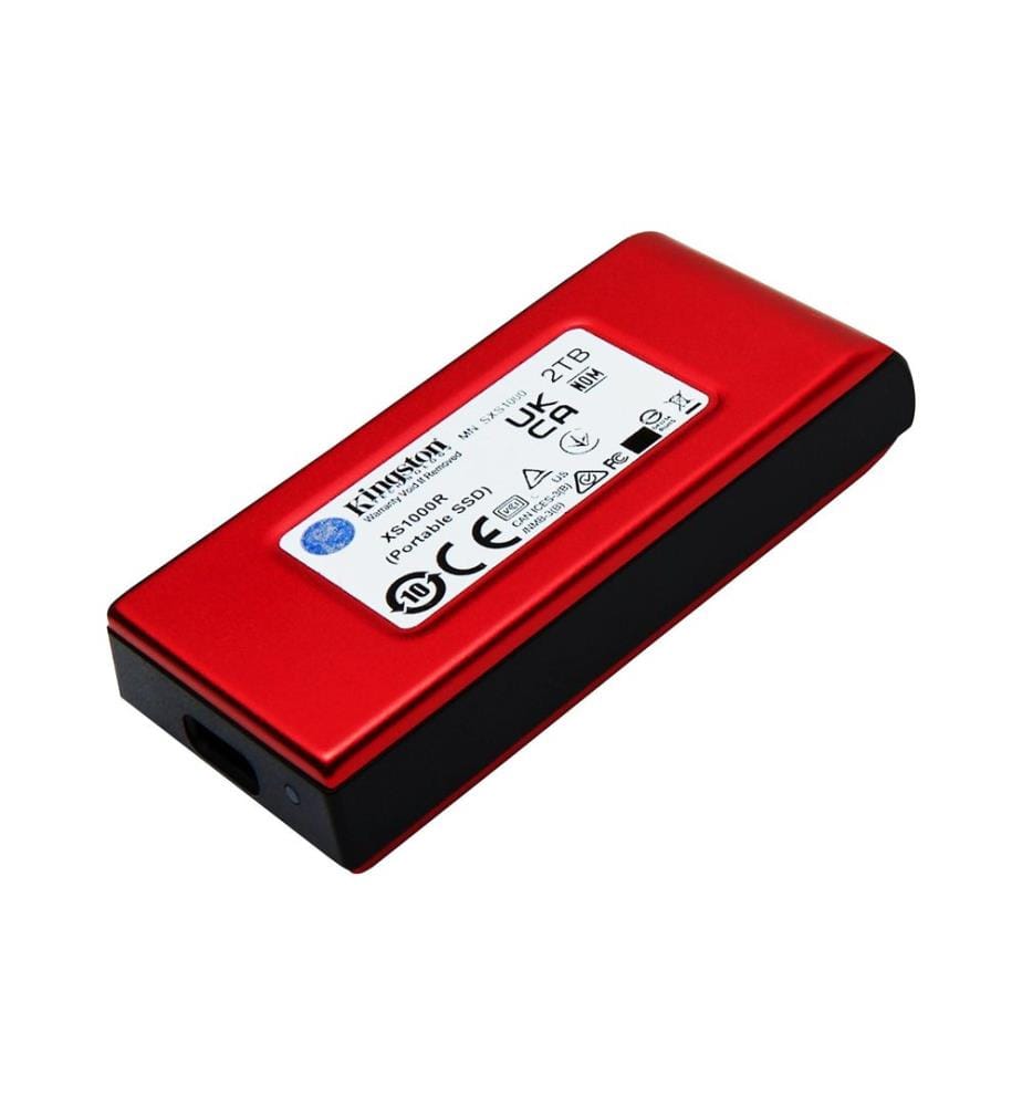 KINGSTON - SSD externe XS1000 2000 GB, Rouge