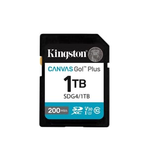 KINGSTON - SDXC-Karte Canvas Go! Plus 1000 GB