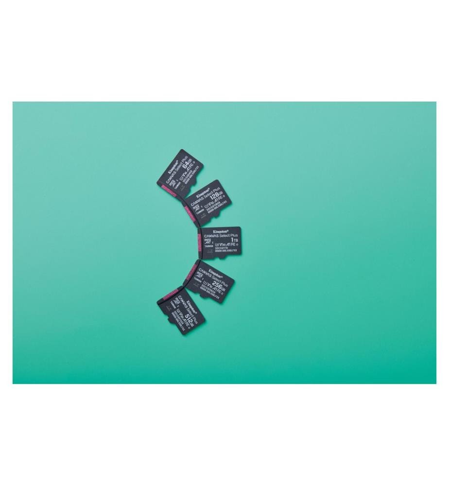 KINGSTON - Carte microSDXC Canvas Select Plus Gen3 128 GB