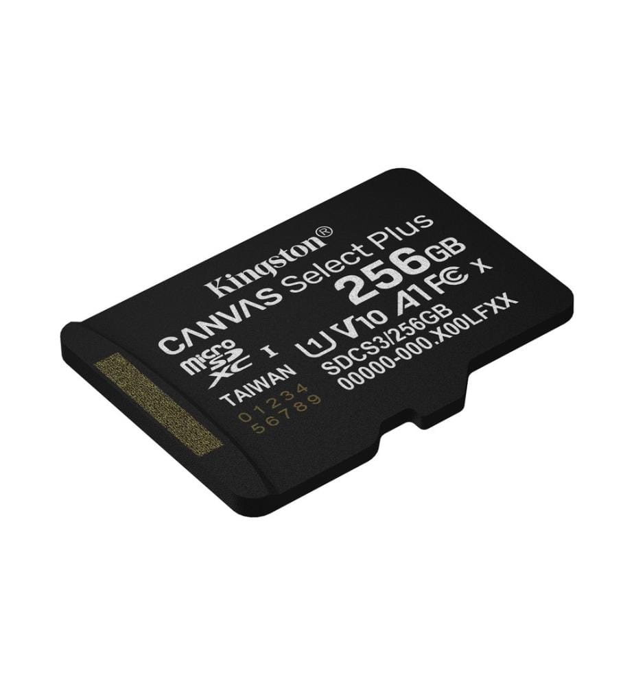 KINGSTON - Carte microSDXC Canvas Select Plus Gen3 256 GB