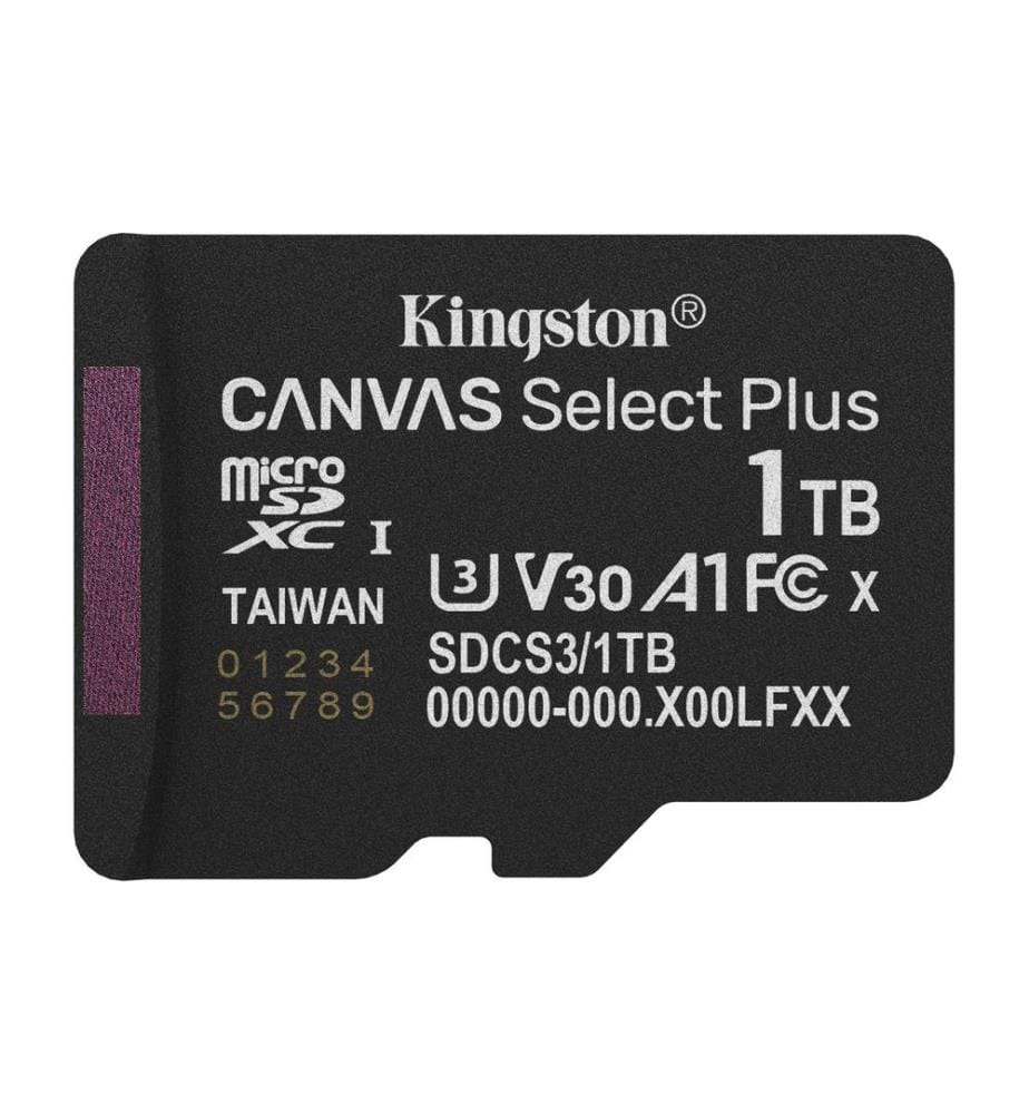 KINGSTON - Carte microSDXC Canvas Select Plus Gen3 1000 GB