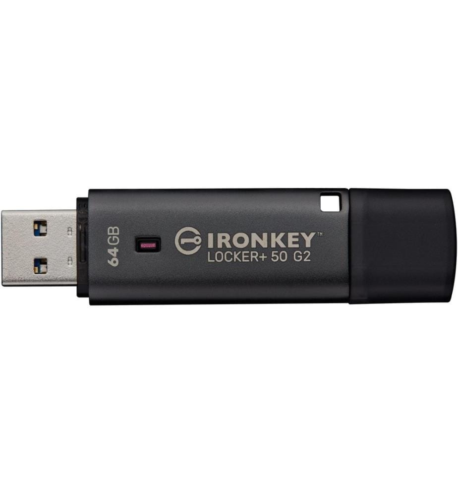 KINGSTON - USB-Stick IronKey Locker+ 50 G2 64 GB