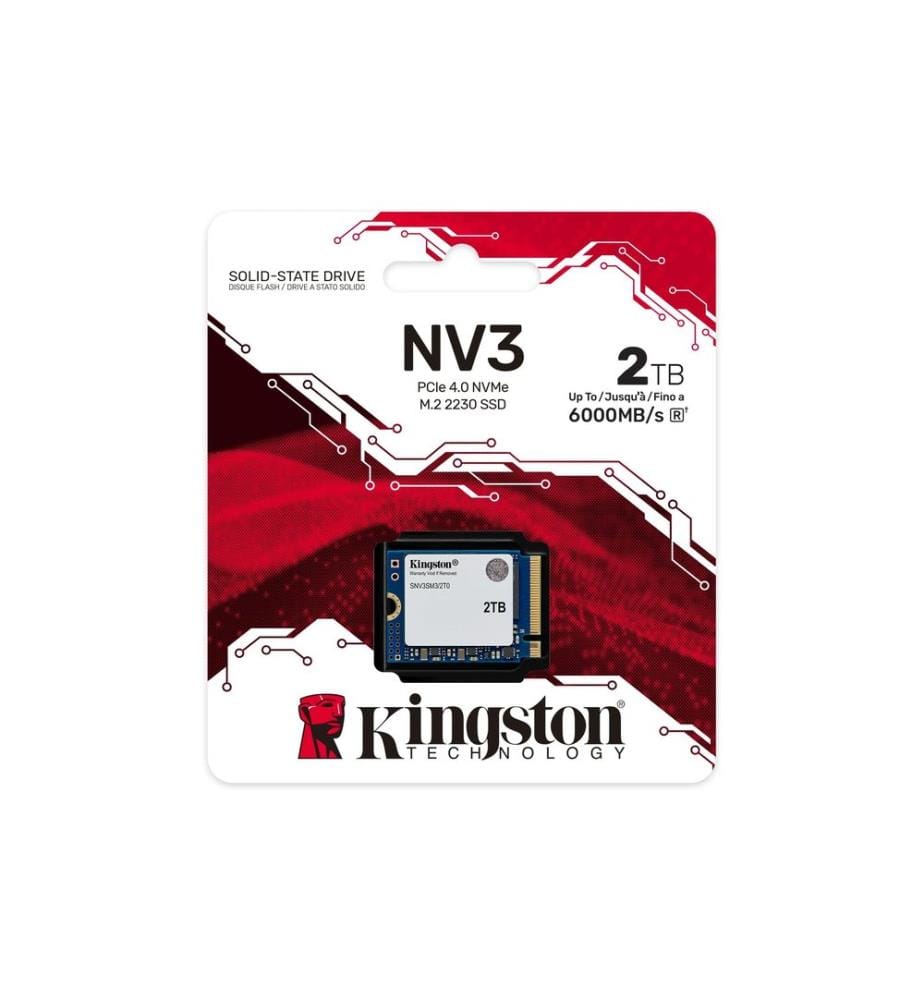 Kingston SSD NV3 2 TB M.2 2230 M.2 NVMe 2000 GB