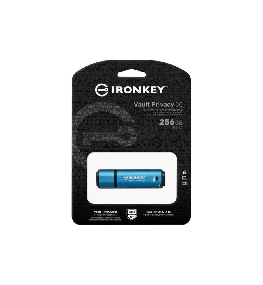 Kingston USB-Stick IronKey Vault Privacy 50 256 GB
