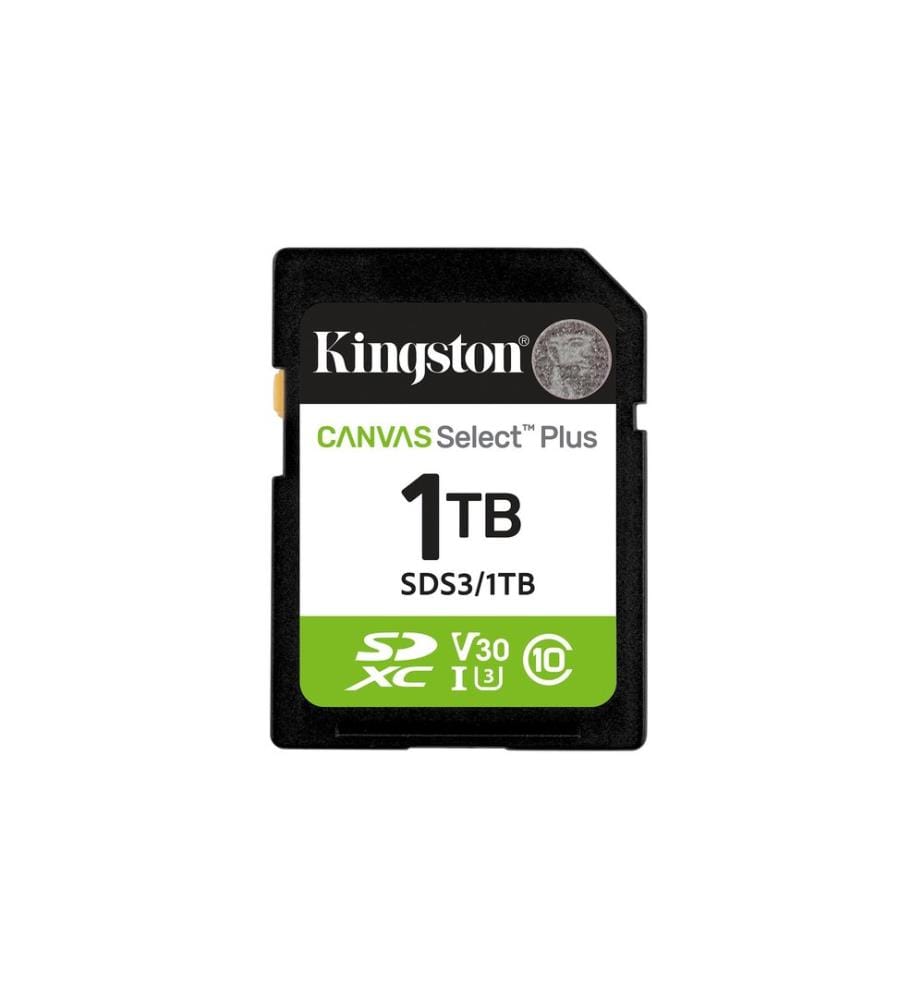 Kingston Carte SDXC Canvas Select Plus Gen3 1000 Go