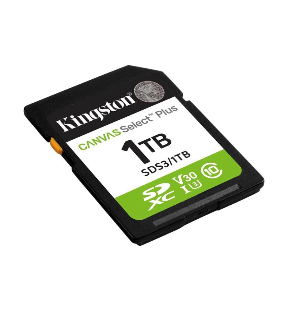Kingston Carte SDXC Canvas Select Plus Gen3 1000 Go