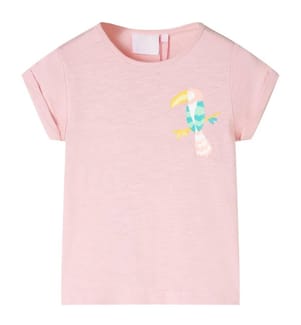 Kinder-T-Shirt Hellrosa 140