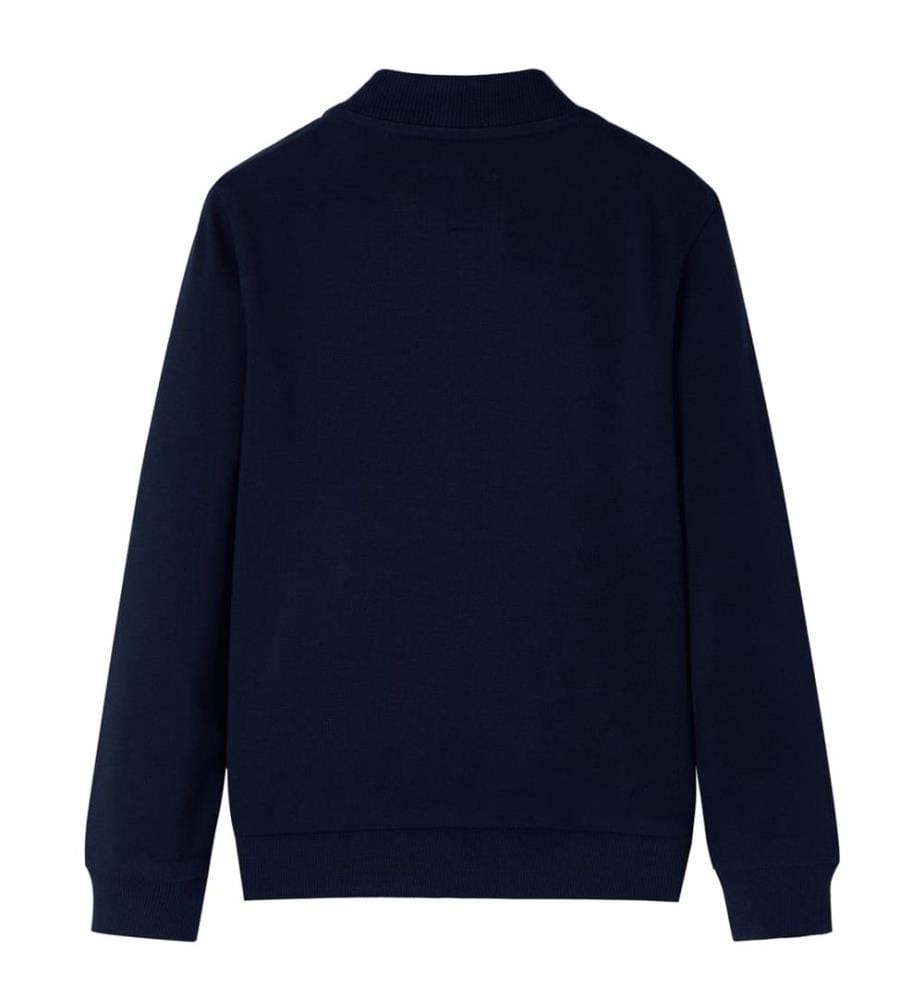 Kinder-Sweatshirt mit Reissverschluss Marineblau 104