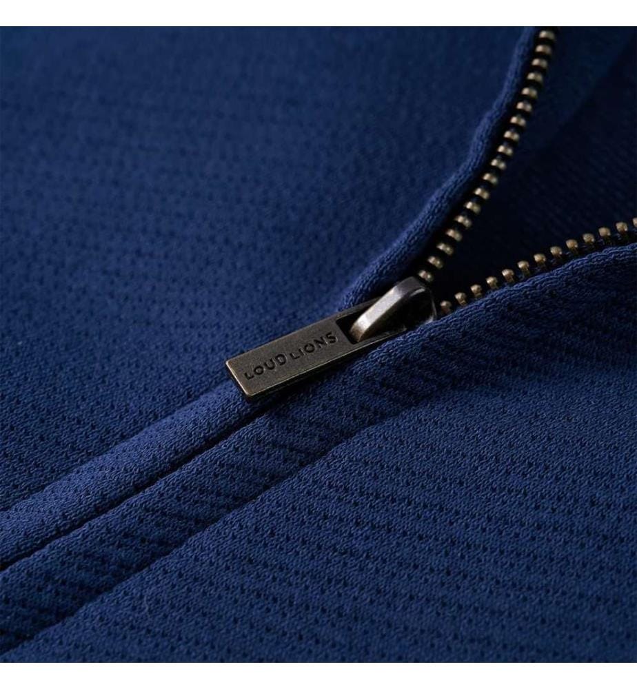 Kinder-Sweatshirt mit Reissverschluss Marineblau 92