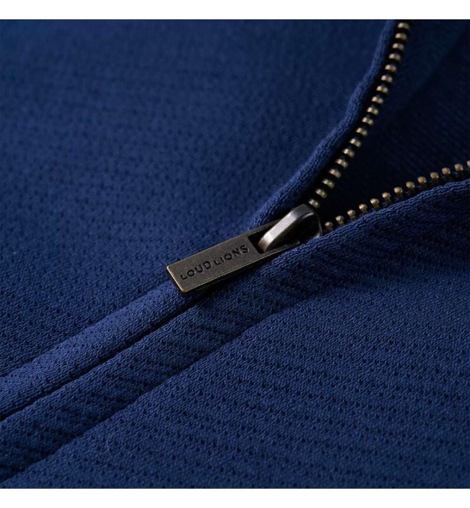 Kinder-Sweatshirt mit Reissverschluss Marineblau 104