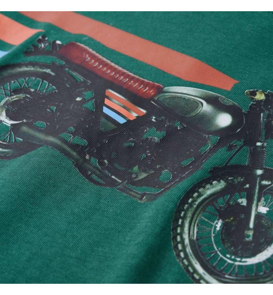 Kinder-Langarmshirt Grün 128