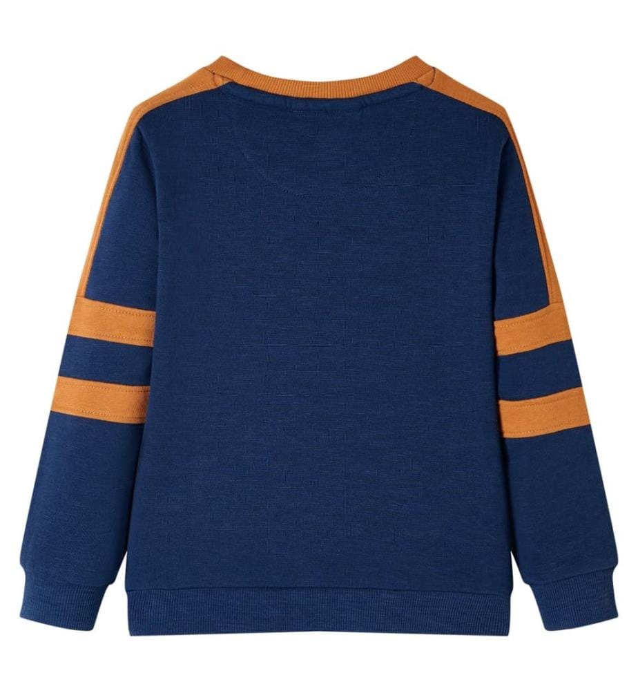 Kinder-Sweatshirt Indigoblau 116