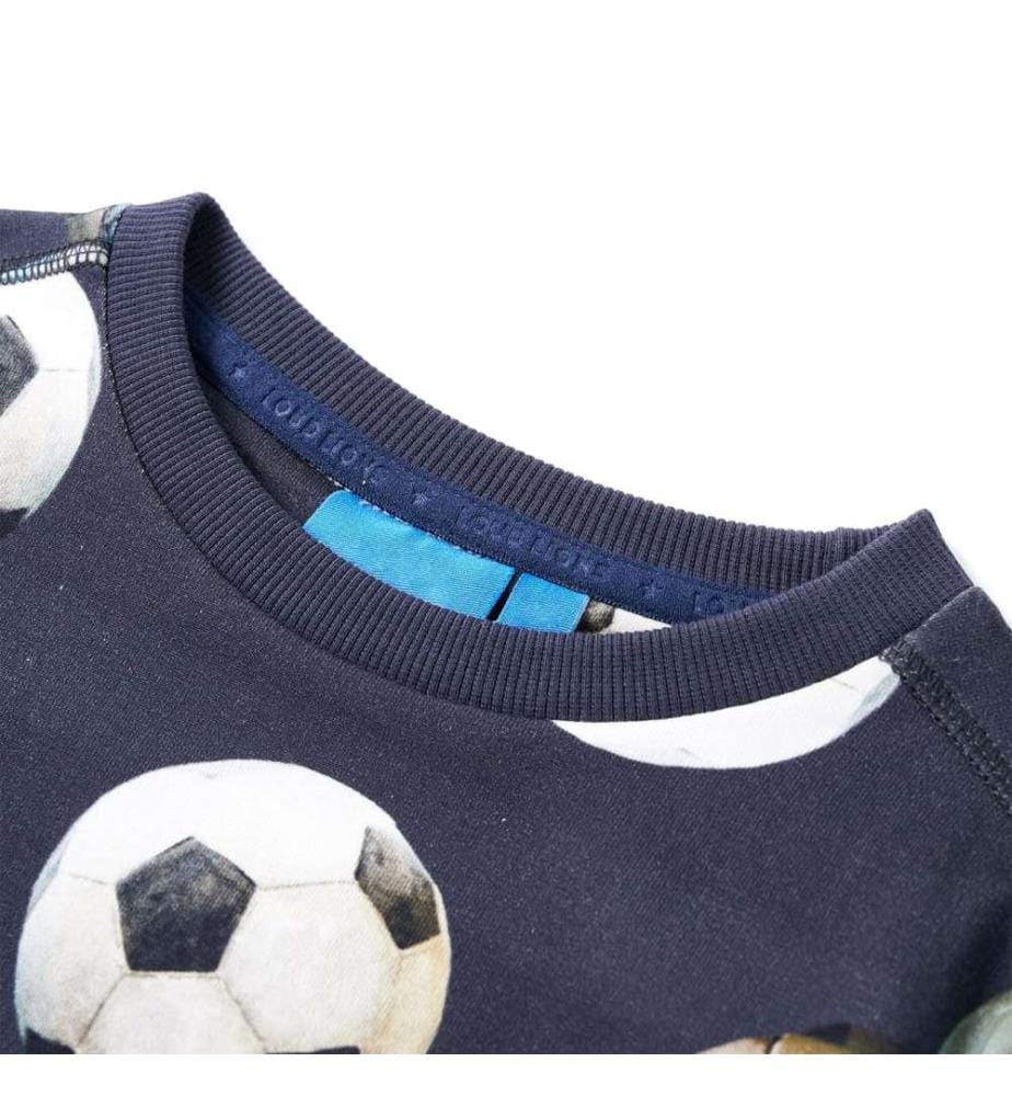 Kinder-Sweatshirt Marineblau 104